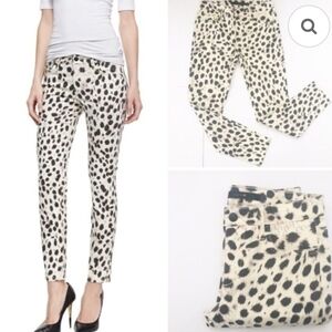 JOE'S Jeans Skinny Ankle Cheetah Jeans Sz 28